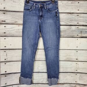 Silver Jeans Co. Avery Straight Women’s Jeans W28 L27 Medium Wash Stretch